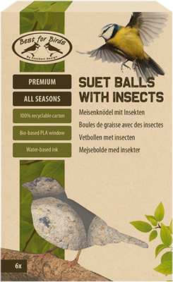 Bolas de Sebo con Insectos